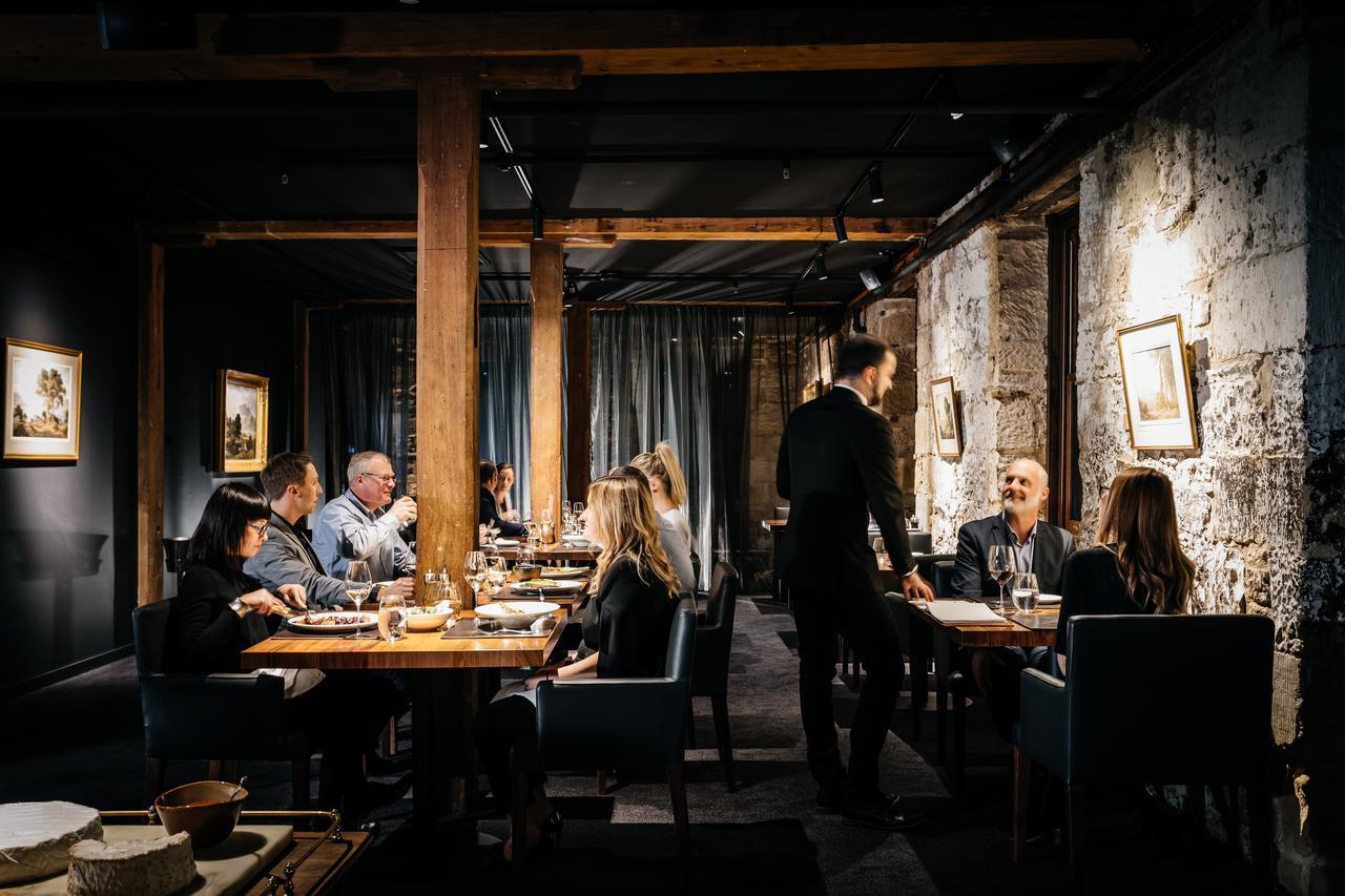 The Henry Jones Art Hotel Hobart Eksteriør billede Restaurant Le Dôme