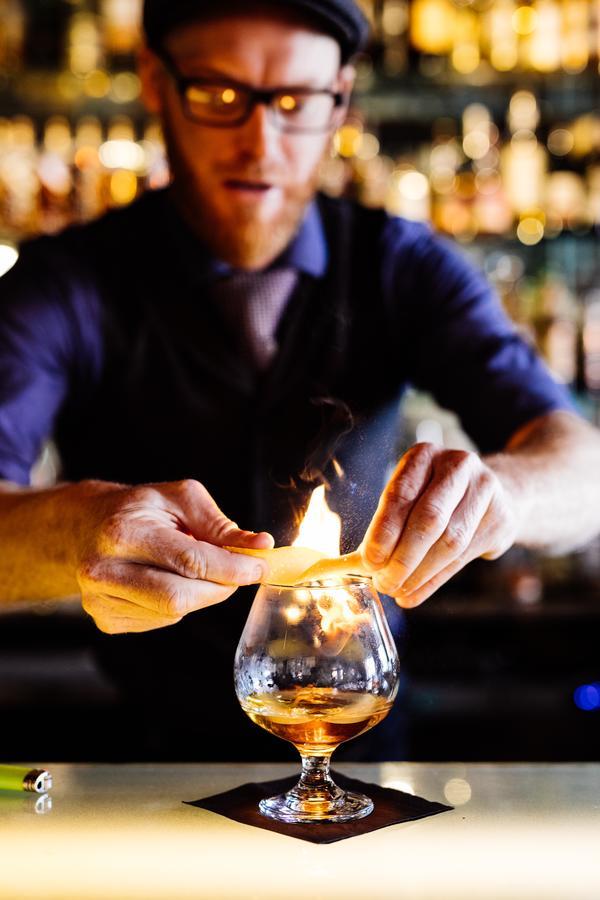 The Henry Jones Art Hotel Hobart Eksteriør billede Flaming orange peel
